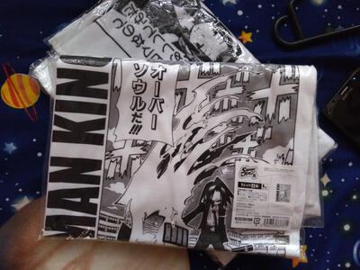 20th Anniversary Exhibition Official Merchandise: Yoh T-shirt and Kimodameshi 1