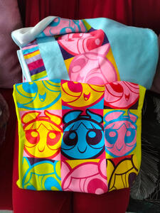 Shirt and towel from Shein